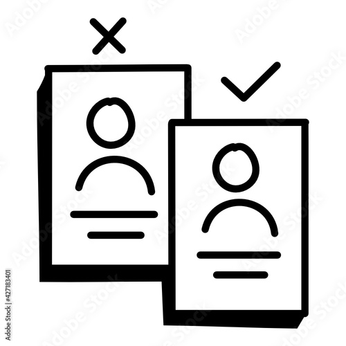 
Ab testing doodle style icon is editable and easy to download 

