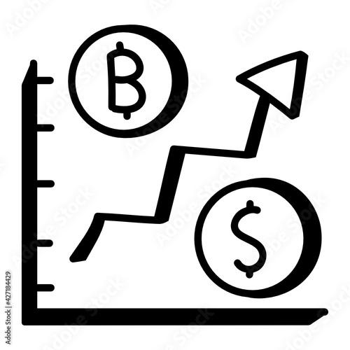 
Ratio chart hand drawn icon is visually perfect 

