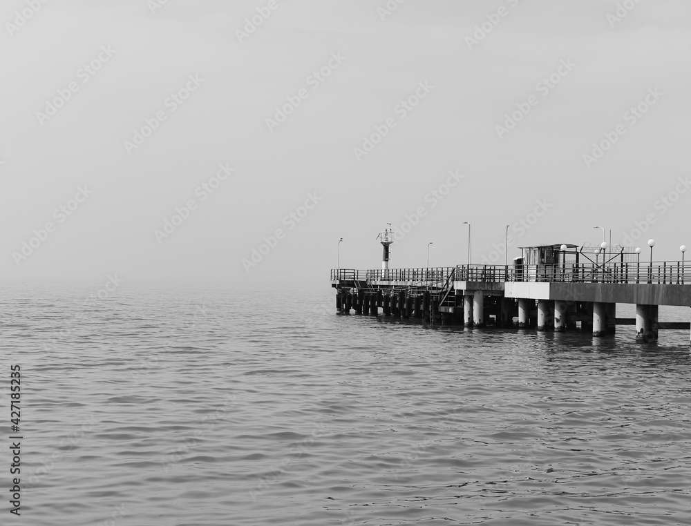 pier on the sea