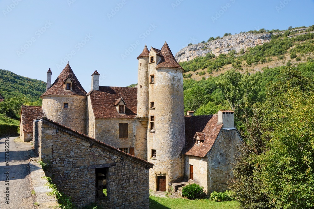 Château de Limargue in Autoire France Château de Limargue in Autoire France