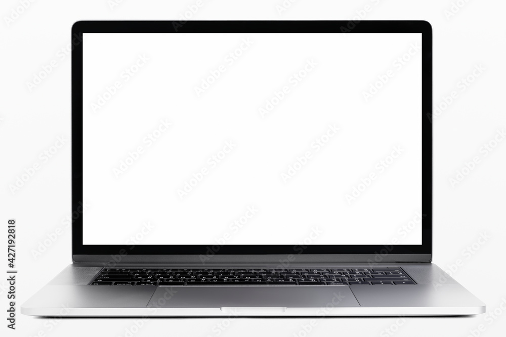 Laptop screen mockup digital device Laptop screen mockup digital device