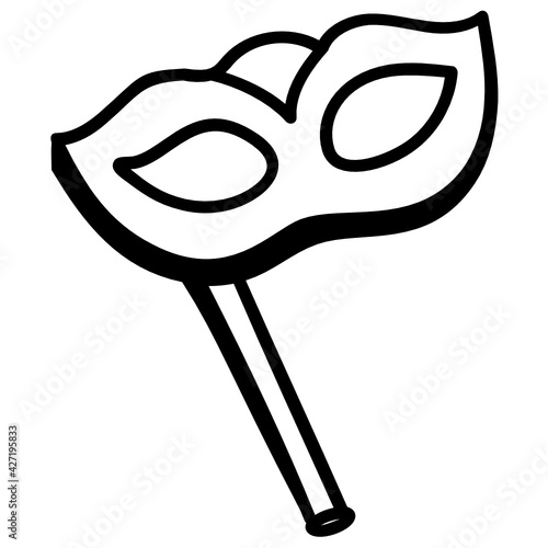 
A modern style icon of eye prop 

