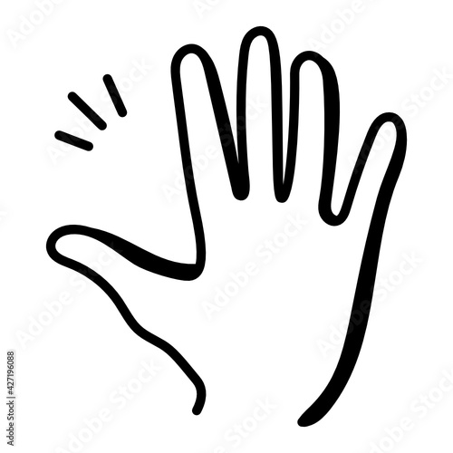 
Help gesture is an amazing doodle icon 

