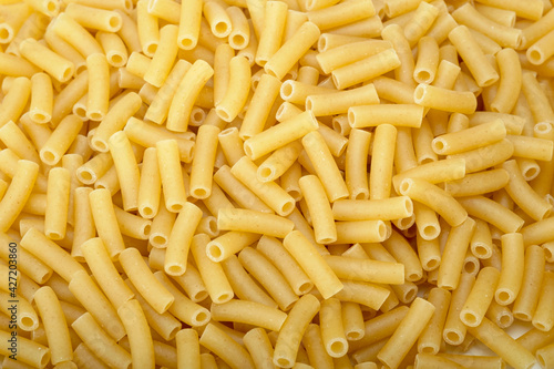 macaroni on background texture