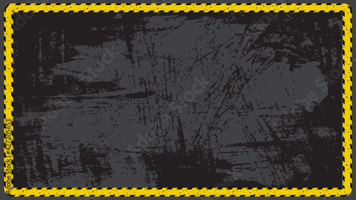 Empty background police tape. Vector illustration in flat style