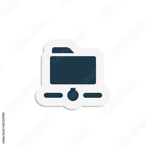 Folder Sharing - Sticker