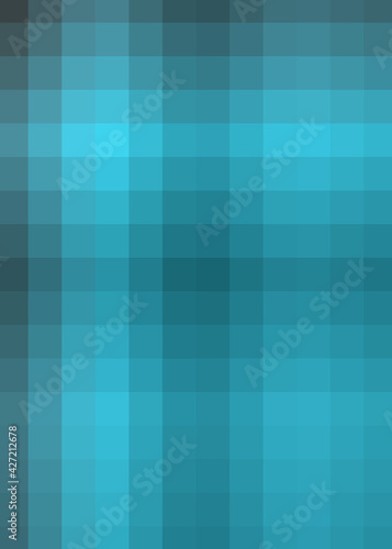 Abstract color Low-Polygones Generative Art background illustration