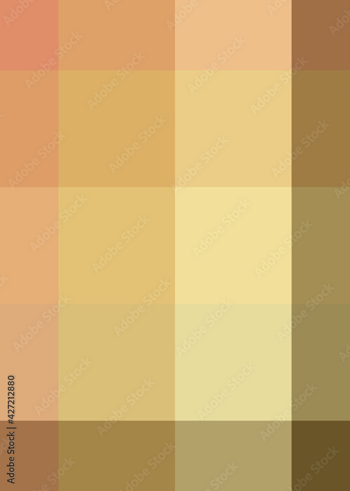 Abstract color Low-Polygones Generative Art background illustration