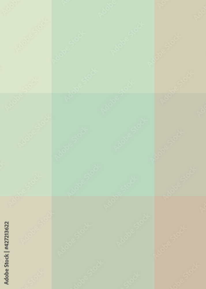 Fototapeta premium Abstract color Low-Polygones Generative Art background illustration