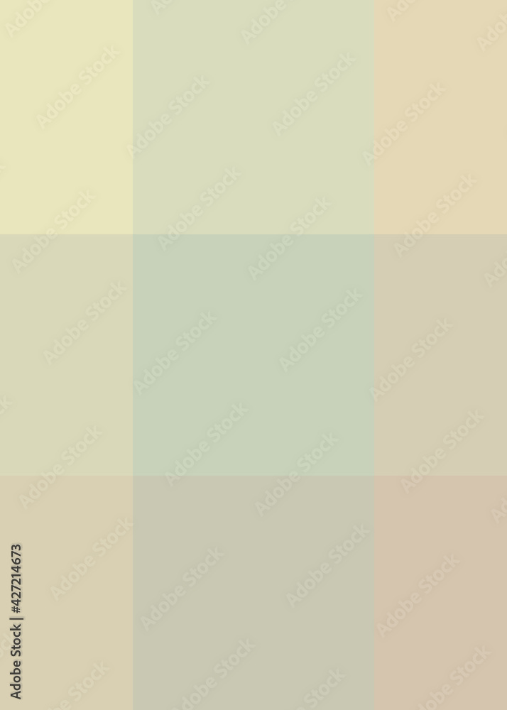 Fototapeta premium Abstract color Low-Polygones Generative Art background illustration