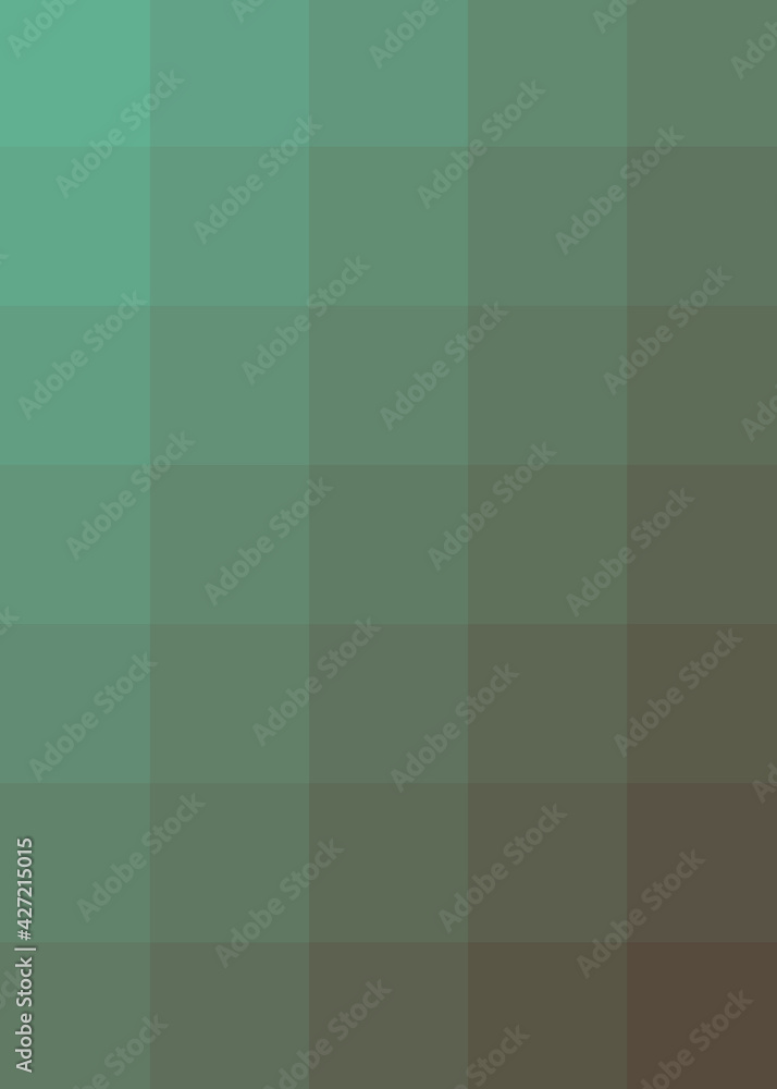 Fototapeta premium Abstract color Low-Polygones Generative Art background illustration