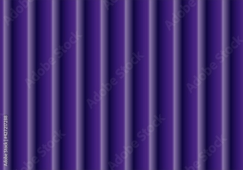 Patrón de barras verticales en morado y negro.. Telón de Teatro. Cortinas