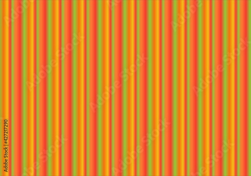 Patrón de rayas rojo, amarillo, naranja y verde
