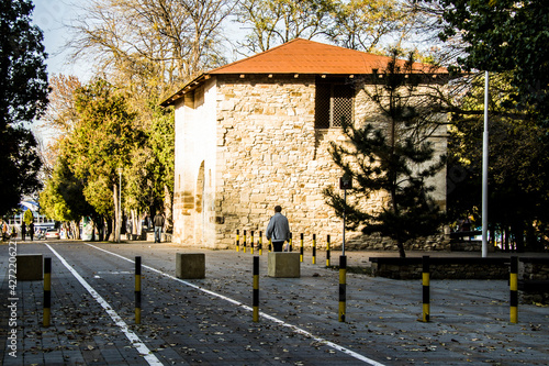 Monument of ancient architecture of the city