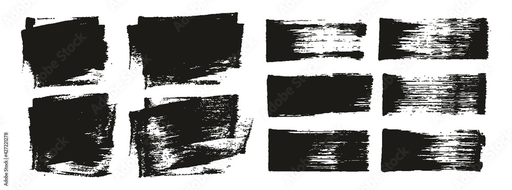 Flat Sponge Thick Artist Brush Short Background & Straight Lines Mix High Detail Abstract Vector Background Mix Set Flat Sponge Thick Artist Brush Short Background & Straight Lines Mix High Detail Abstract Vector Background Mix Set
