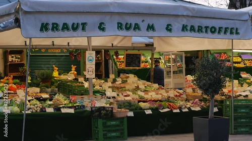 Viktualienmarkt in München, Bayern, Deutschland photo