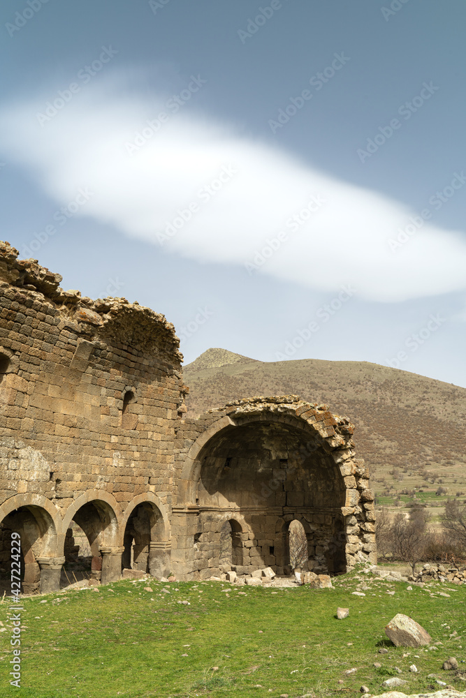 Thousands and one (Binbir) Churches at Karaman, Turkey. It was built by Byzantine between 3rd and 8th century. There are a lot of churches, mausoleums and monasteries.Excavations continue in the area.