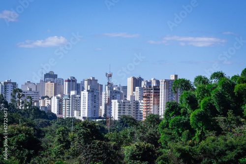 Vista parcial, Cidade de Uberlândia Minas Gerais, Brasil