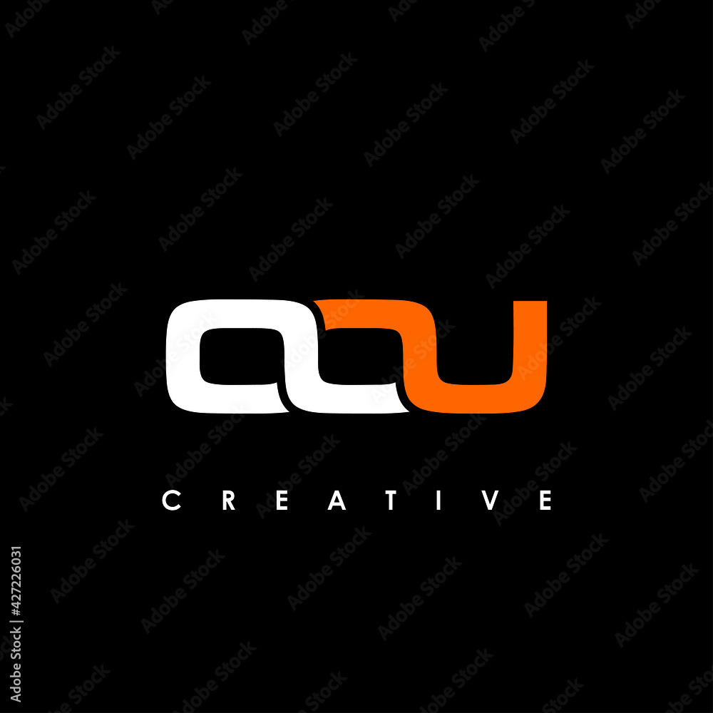 OOU Letter Initial Logo Design Template Vector Illustration OOU Letter Initial Logo Design Template Vector Illustration