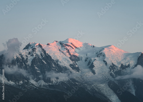 Sunset Mont Blanc
