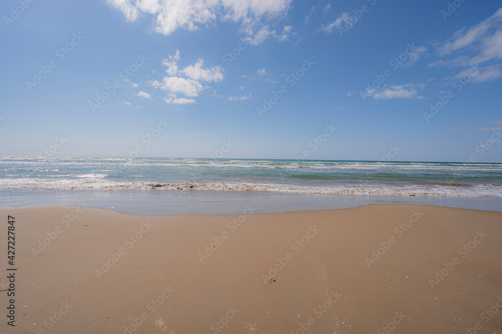 beach and sea