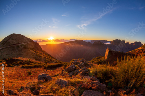 Madeira - Sonnenuntergang am Pico do Arieiro 01