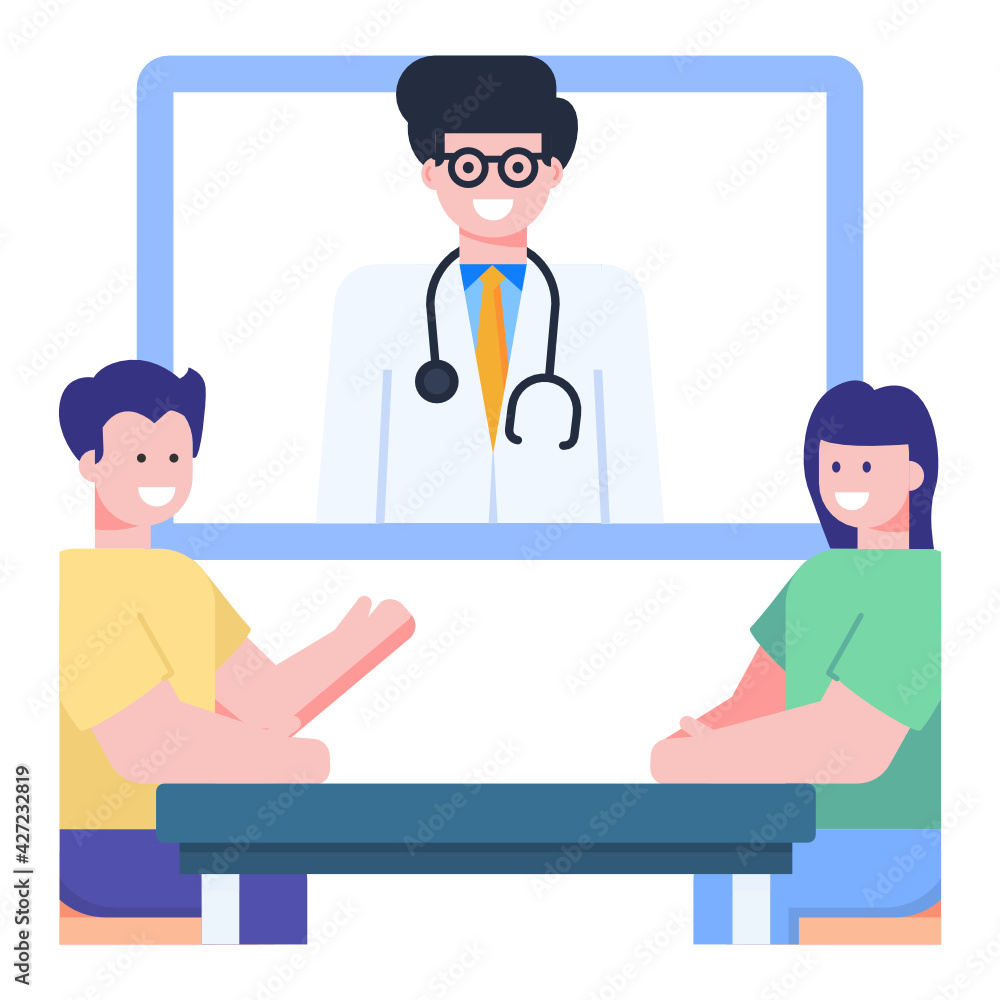 A perfect concept icon of doctor clinic A perfect concept icon of doctor clinic