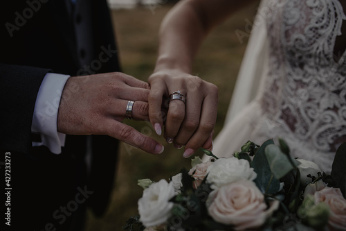 Obrączki, ślub, wesele