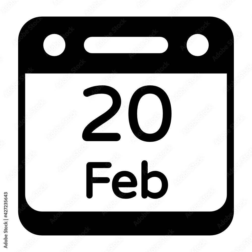 A glyph style trendy icon of social justice day
A glyph style trendy icon of social justice day