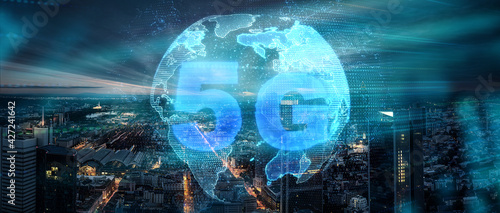 5G Hightech Future Technologie