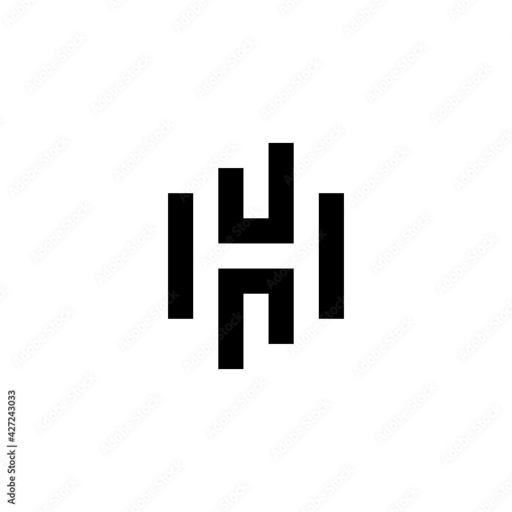 Modern creative H Logo Design template. icon initials based Monogram Letters. Modern creative H Logo Design template. icon initials based Monogram Letters.