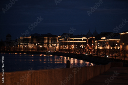 night view of the city
