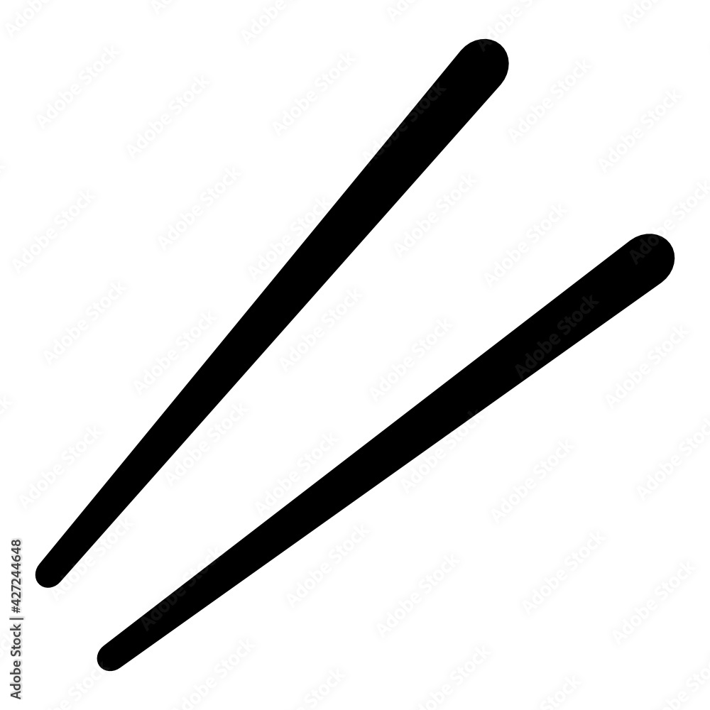 chopsticks icon vector