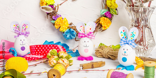 Festive Easter handmade concept