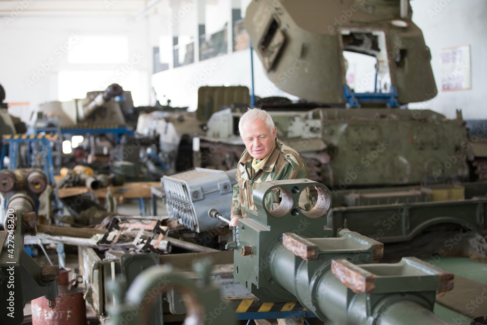 Manufacturing and maintenance of military equipment and tanks Manufacturing and maintenance of military equipment and tanks