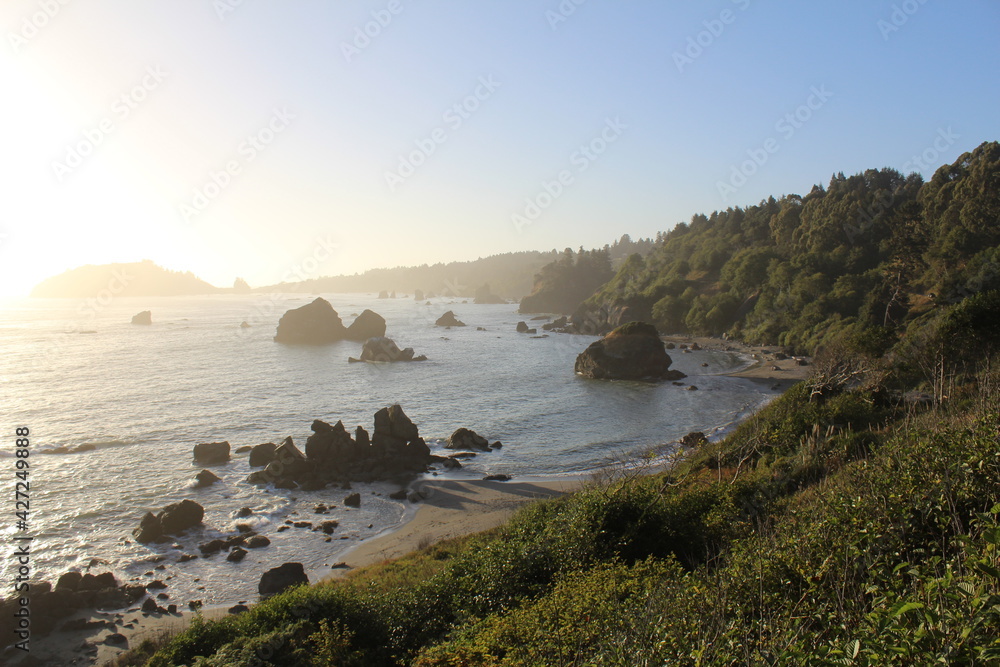 beach at sunset beach at sunset