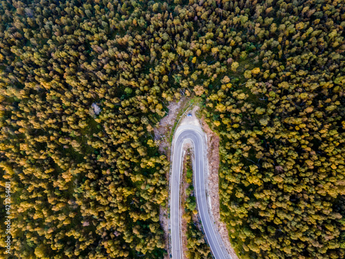 Dzhily-Su Road. Caucasian Mountains