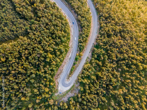 Dzhily-Su Road. Caucasian Mountains