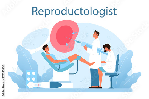 Reproductologist and reproductive health. Human anatomy, biological