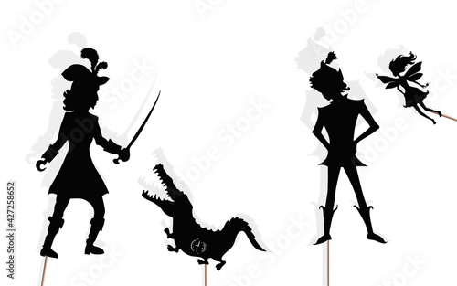 fairytale shadow puppets