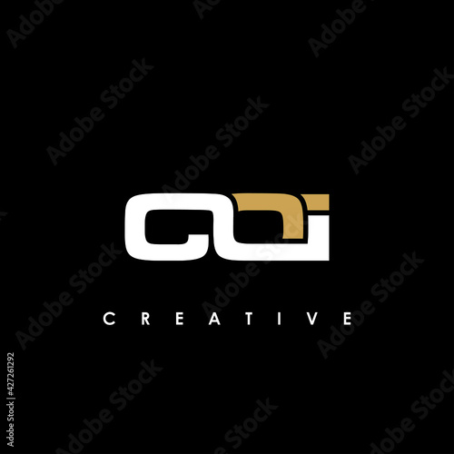 COI Letter Initial Logo Design Template Vector Illustration