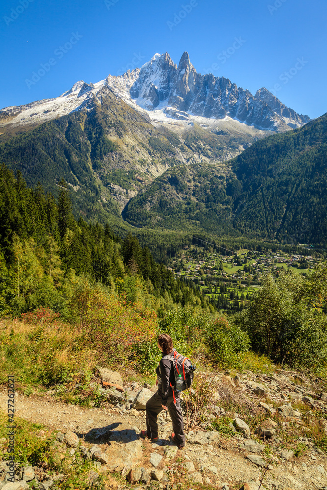 Hiking in French Alps