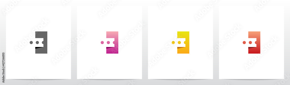 Ticket On Letter Logo Design I Ticket On Letter Logo Design I