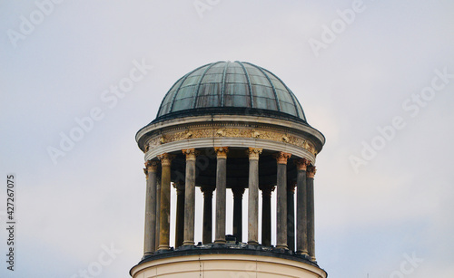 the dome of the cathedral