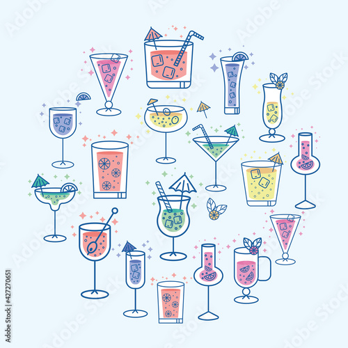 tropical drinks around