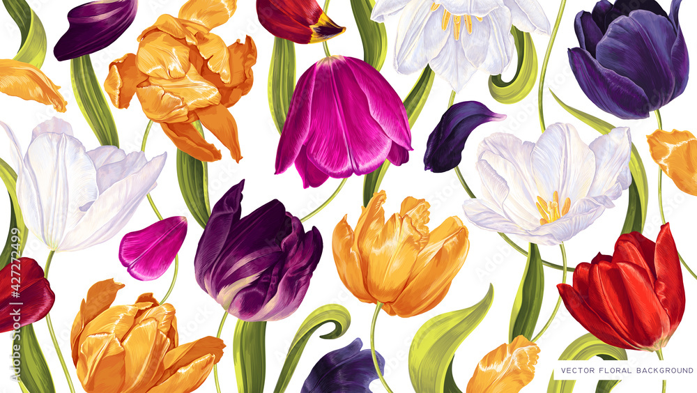 Spring Vector Wallpaper