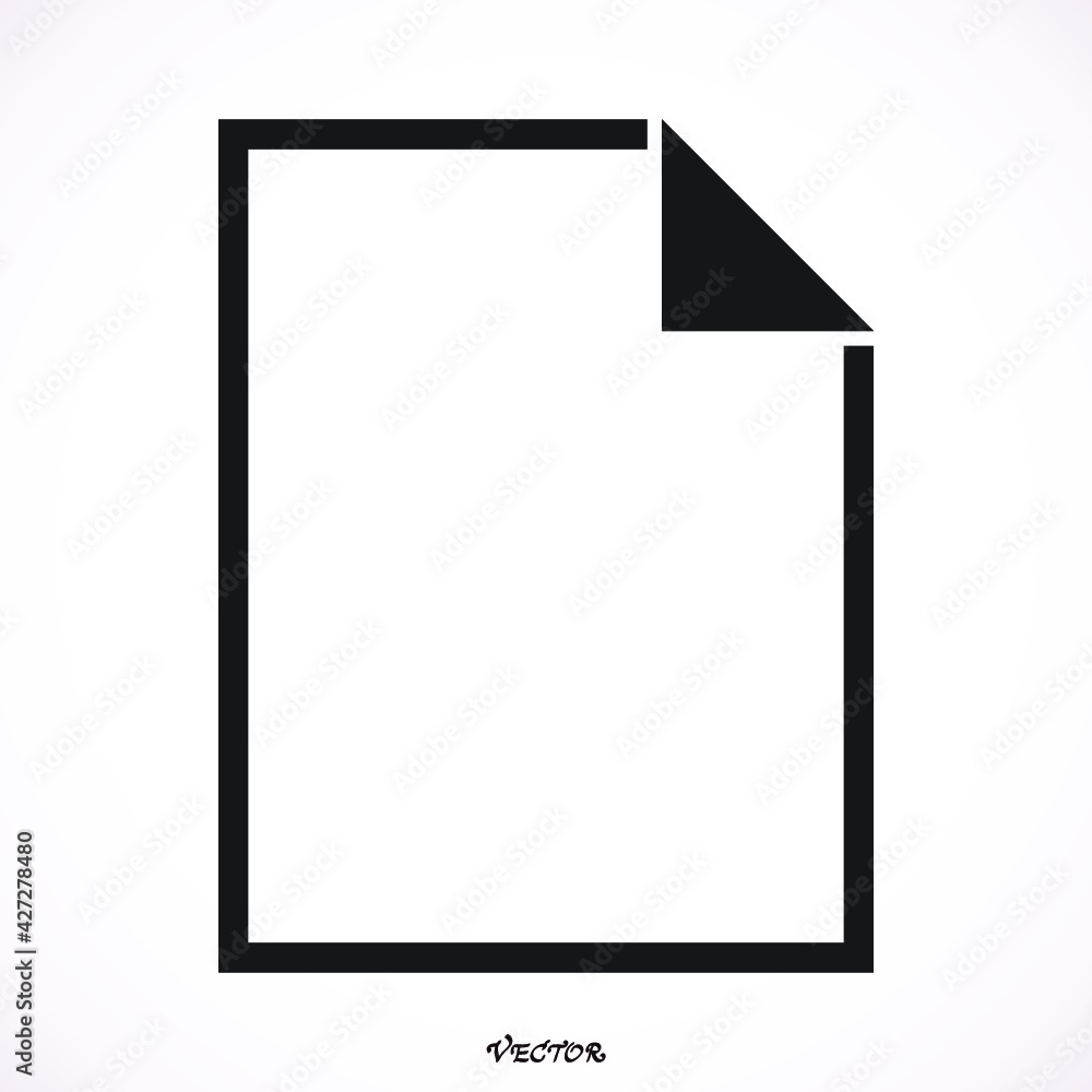 Paper curls. Vector Paper curls. Vector