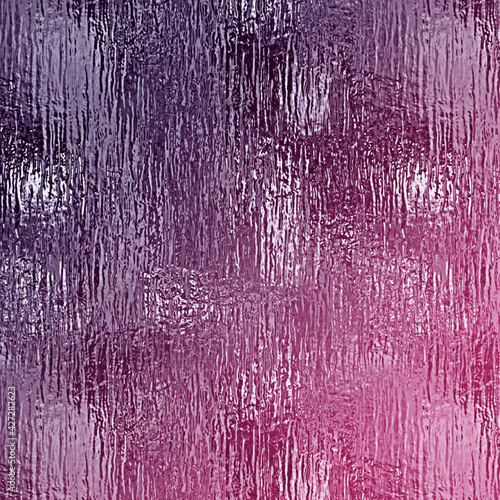 Pastel Gradient Stained Glass Foil Effect
