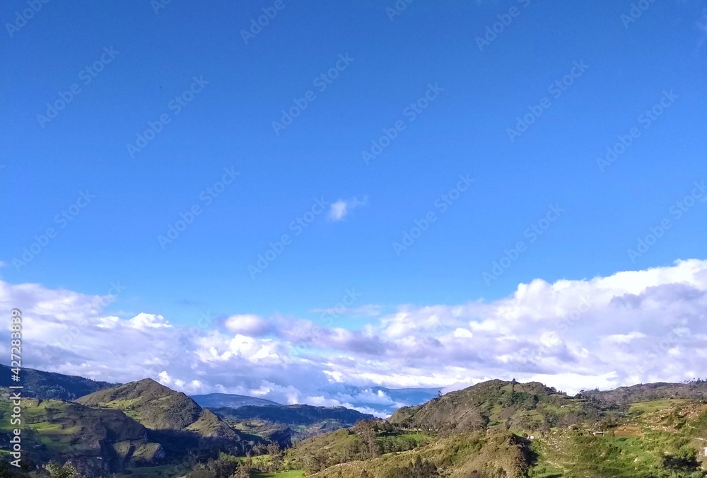 landscape with clouds landscape with clouds