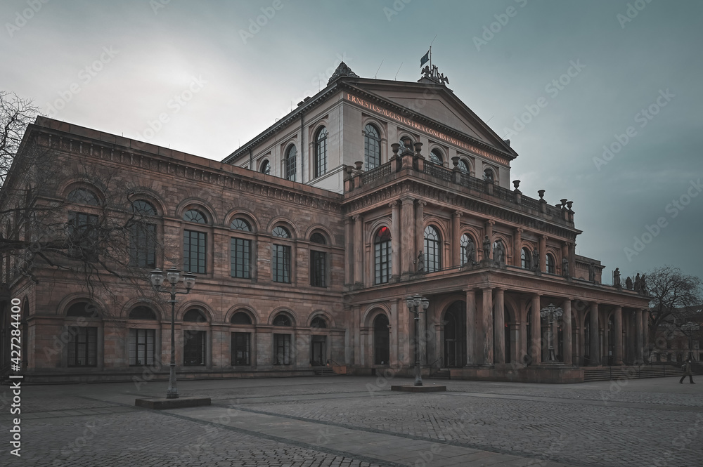 The Opera House in Hanover Lower Saxony Germany